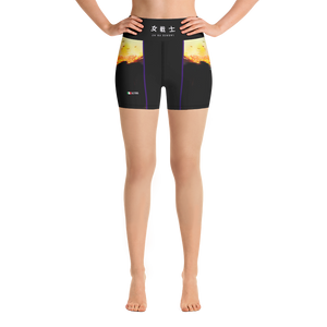 Black - #6b7910a0 - ALTINO Senshi Yoga Shorts - Senshi Girl Collection - Stop Plastic Packaging - #PlasticCops - Apparel - Accessories - Clothing For Girls - Women Pants