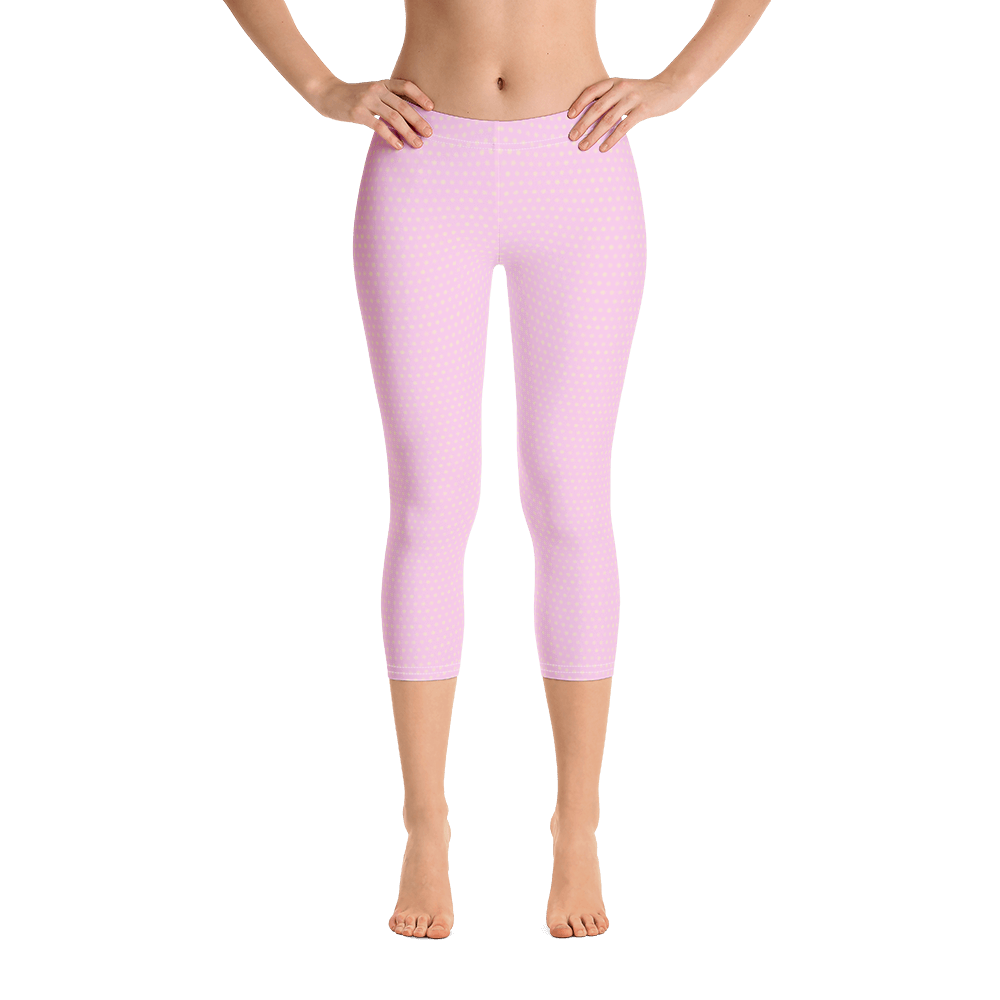 Fuchsia - #8b038090 - Black Raspberry Rum Raisin Swirl - ALTINO Sport Capri Leggings - Yoga - Stop Plastic Packaging - #PlasticCops - Apparel - Accessories - Clothing For Girls - Women Pants