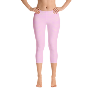 Fuchsia - #8b038090 - Black Raspberry Rum Raisin Swirl - ALTINO Sport Capri Leggings - Yoga - Stop Plastic Packaging - #PlasticCops - Apparel - Accessories - Clothing For Girls - Women Pants