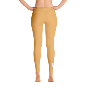 #275500d0 - Apricot Gelato - ALTINO Fashion Sports Leggings - Team GIRL Player