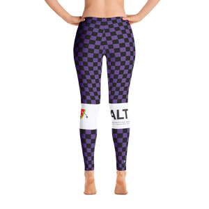 #1c6c92a0 - Grape Black - ALTINO Leggings - Summer Never Ends Collection