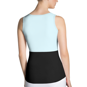 #aea96380 - Ocean Black - ALTINO Fitted Tank Top - Earth Collection