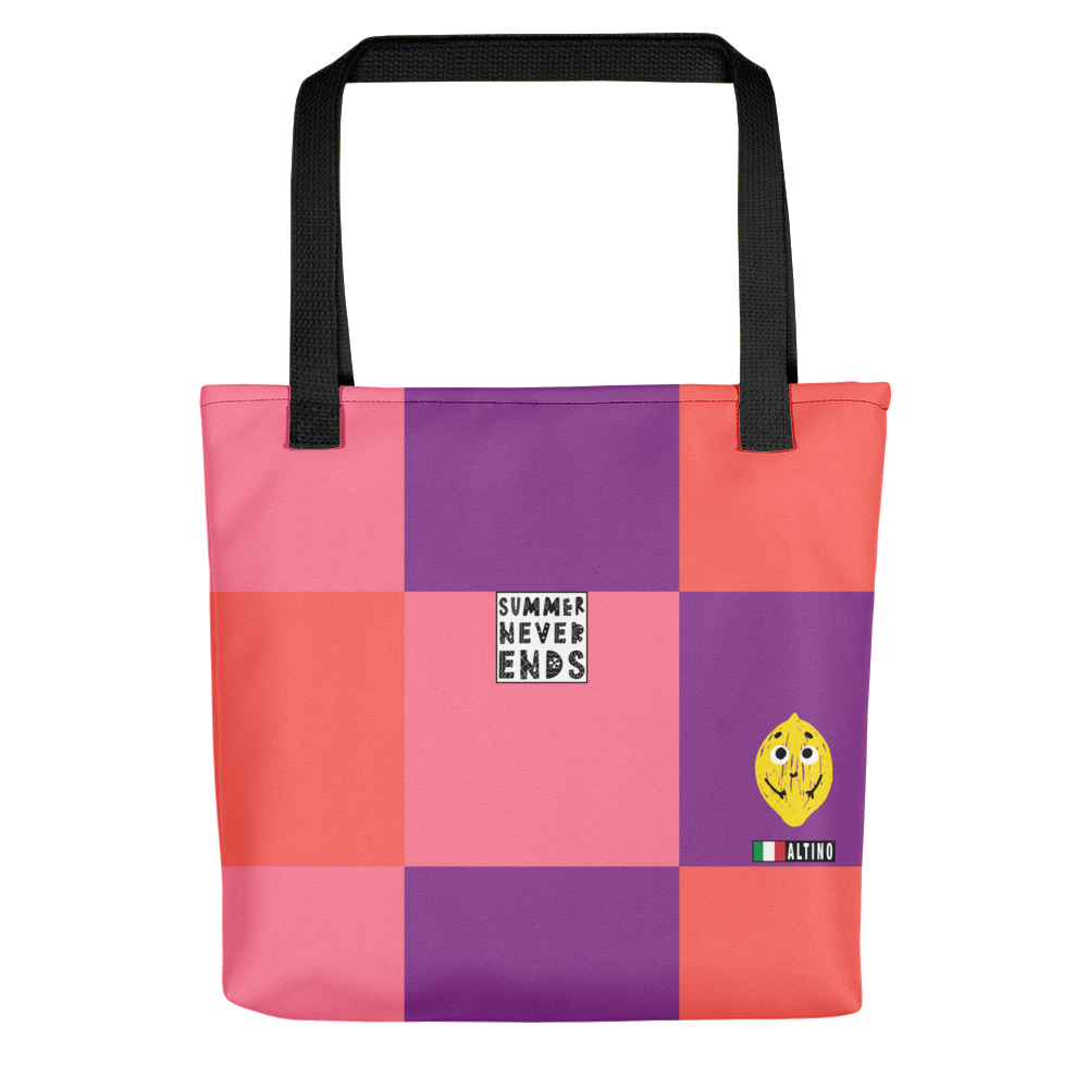 Crimson - #a34e48a0 - Strawberry Grape Watermelon - ALTINO Tote Bag - Summer Never Ends Collection - Sports - Stop Plastic Packaging - #PlasticCops - Apparel - Accessories - Clothing For Girls - Women Handbags