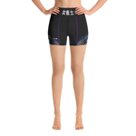 Black - #962e55a0 - ALTINO Senshi Yoga Shorts - Senshi Girl Collection - Stop Plastic Packaging - #PlasticCops - Apparel - Accessories - Clothing For Girls - Women Pants