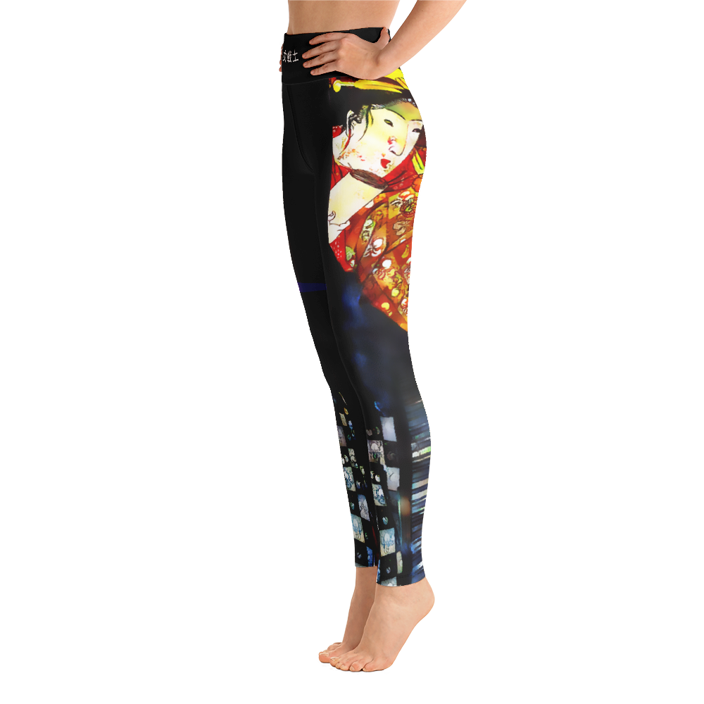 #c9becda0 - ALTINO Senshi Yoga Pants - Senshi Girl Collection