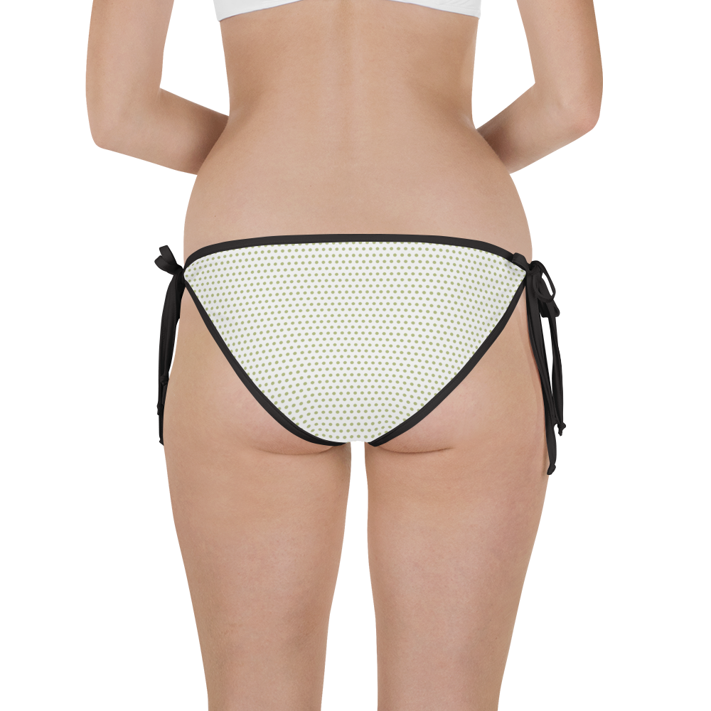 #5a3fb400 - Mulberry And Pistachio - ALTINO Reversible Bikini Swim Bottom