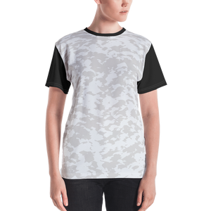 White - #9593db00 - Coconut Vanilla Bean Sorbet - ALTINO Crew Neck T - Shirt - Gelato Collection - Stop Plastic Packaging - #PlasticCops - Apparel - Accessories - Clothing For Girls - Women Tops