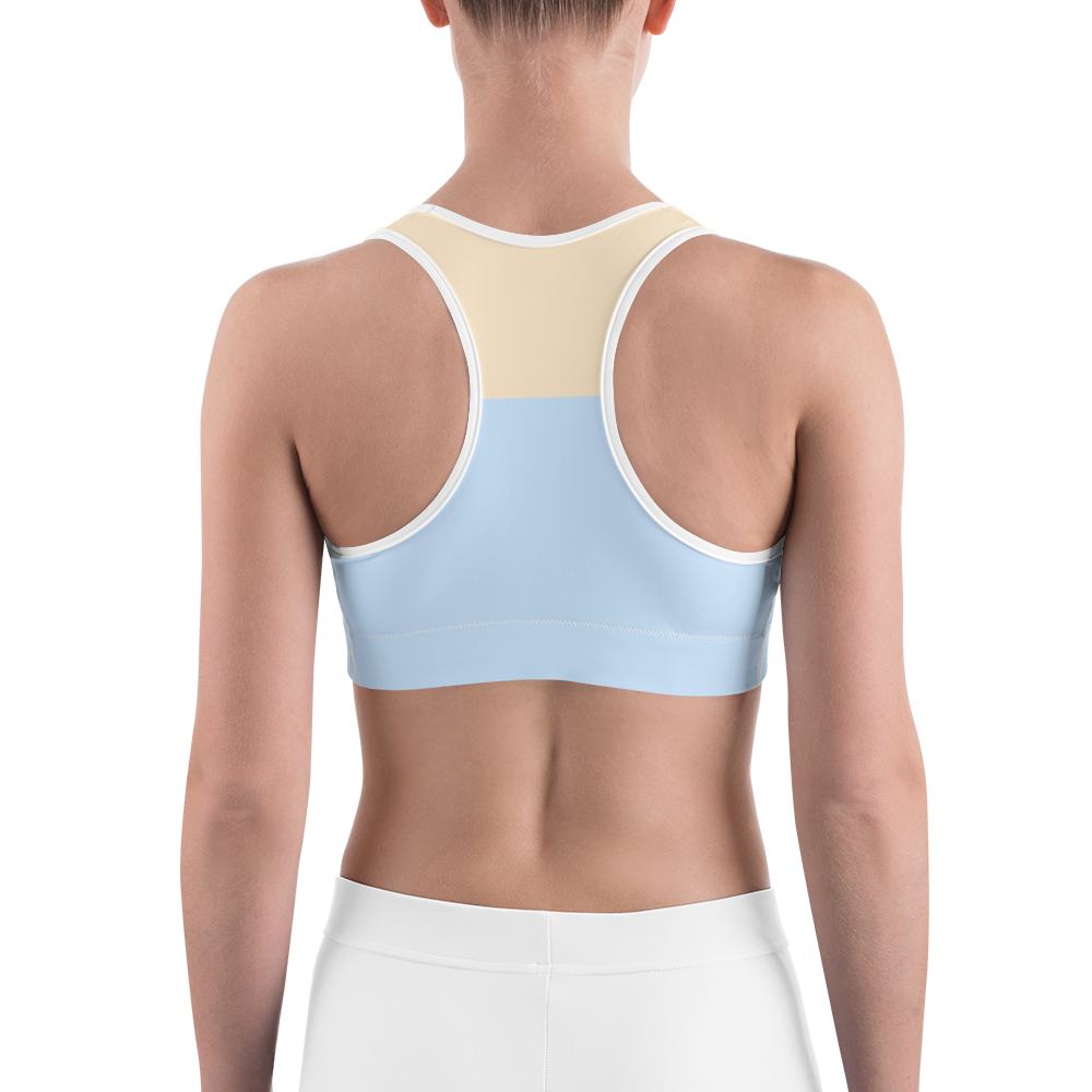 #36154190 - Vanilla Bean Peach Swirl - ALTINO Sports Bra - Gelato Collection