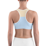 #36154190 - Vanilla Bean Peach Swirl - ALTINO Sports Bra - Gelato Collection