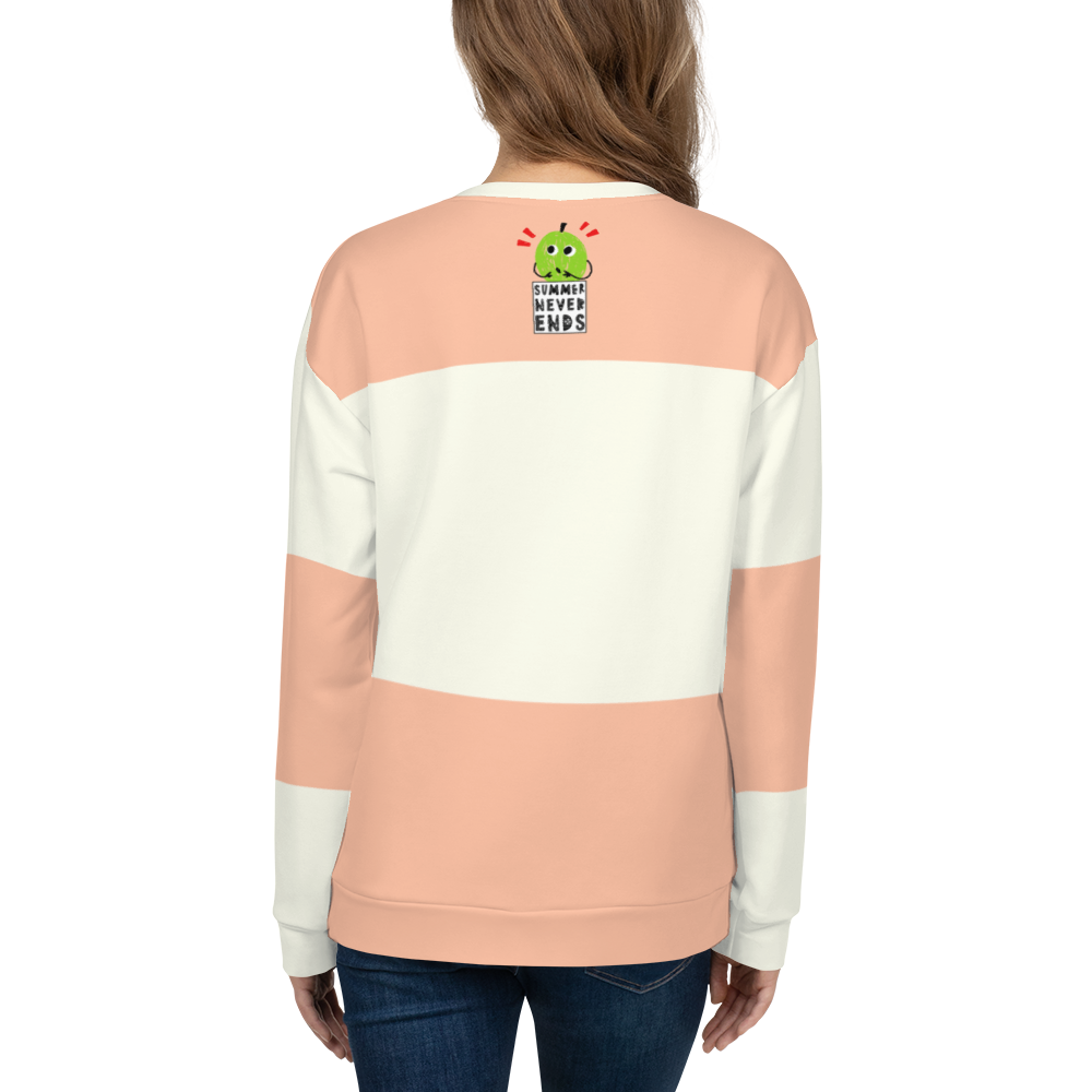 #a12a38b0 - Peach - ALTINO SweatShirt - Summer Never Ends Collection