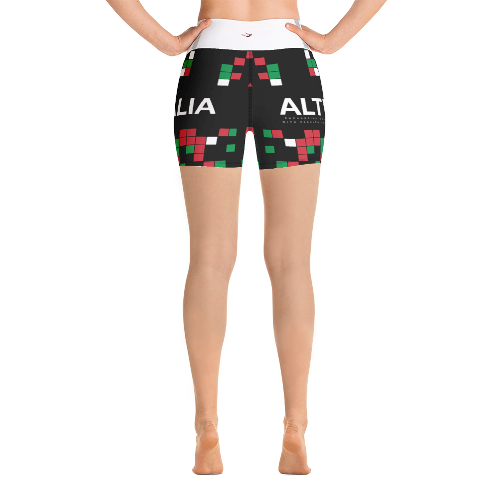 #6234afa0 - Viva Italia Art Commission Number 47 - ALTINO Yoga Shorts
