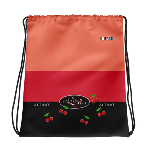 Red - #e5c062a0 - Watermelon Red Raspberry Sorbet - ALTINO Draw String Bag - Gelato Collection - Sports - Stop Plastic Packaging - #PlasticCops - Apparel - Accessories - Clothing For Girls - Women Handbags