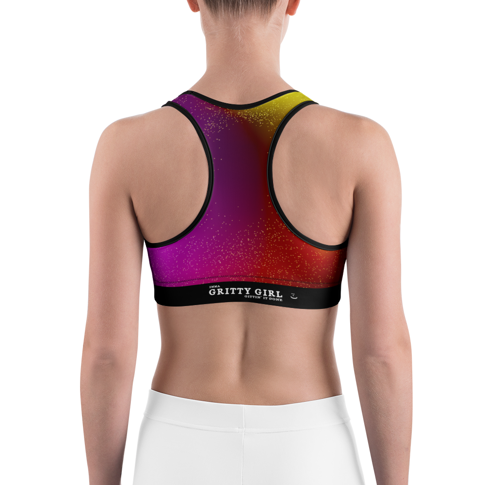 #93d8eaa0 - Gritty Girl Orb 545246 - ALTINO Sports Bra - Gritty Girl Collection