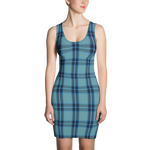 Cyan - #a4a6d300 - ALTINO Fitted Dress - Klasik Collection - Stop Plastic Packaging - #PlasticCops - Apparel - Accessories - Clothing For Girls - Women Dresses
