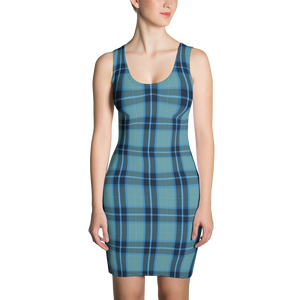 Cyan - #a4a6d300 - ALTINO Fitted Dress - Klasik Collection - Stop Plastic Packaging - #PlasticCops - Apparel - Accessories - Clothing For Girls - Women Dresses