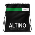 Black - #35c71aa0 - Viva Italia Art Commission Number 20 - ALTINO Draw String Bag - Sports - Stop Plastic Packaging - #PlasticCops - Apparel - Accessories - Clothing For Girls - Women Handbags