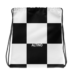 #ca3caaa0 - Black White - ALTINO Draw String Bag - Summer Never Ends Collection