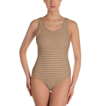Vermilion - #d1ce0100 - Coffee - ALTINO One - Piece Swimsuit - Gelato Collection - Stop Plastic Packaging - #PlasticCops - Apparel - Accessories - Clothing For Girls - Women Swimwear