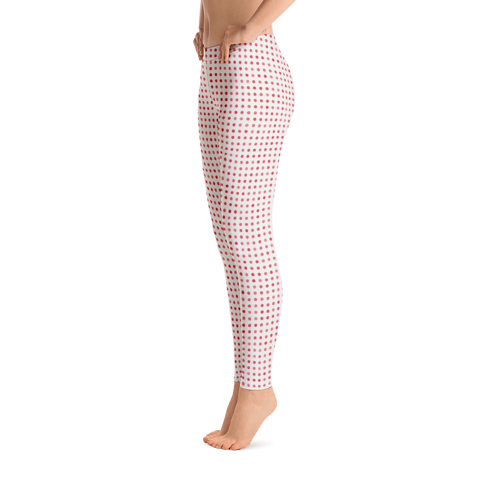 #bd5b5690 - Marshmallow Wild Cherry Stracciatella - ALTINO Fashion Sports Leggings