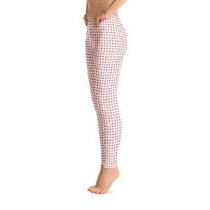 #bd5b5690 - Marshmallow Wild Cherry Stracciatella - ALTINO Fashion Sports Leggings