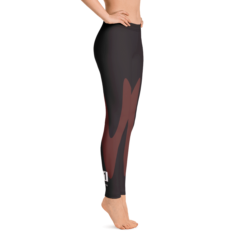 #156ecec0 - Black Chocolate Unicorn Magic - ALTINO Fashion Sports Leggings