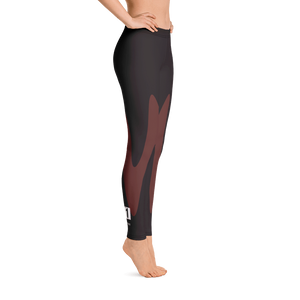 #156ecec0 - Black Chocolate Unicorn Magic - ALTINO Fashion Sports Leggings