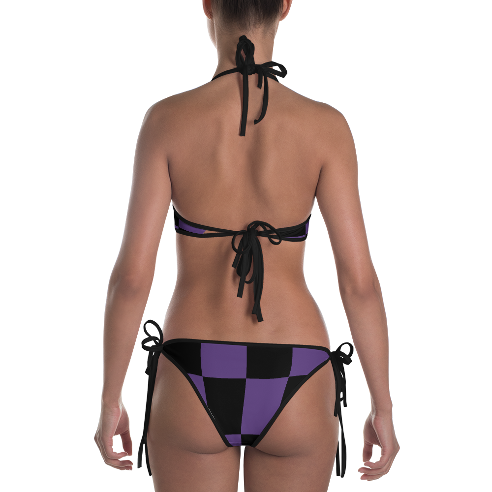 #c58d9d00 - Grape Black - ALTINO Reversible Bikini - Summer Never Ends Collection