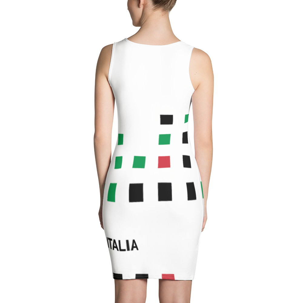 #3f513830 - Viva Italia Art Commission Number 16 - ALTINO Fitted Dress