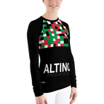 Black - #31c815a0 - Viva Italia Art Commission Number 22 - ALTINO Body Shirt - Stop Plastic Packaging - #PlasticCops - Apparel - Accessories - Clothing For Girls - Women Tops
