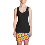 Black - #8052bc20 - Fruit Melody - ALTINO Fitted Dress - Summer Never Ends Collection - Stop Plastic Packaging - #PlasticCops - Apparel - Accessories - Clothing For Girls - Women Dresses