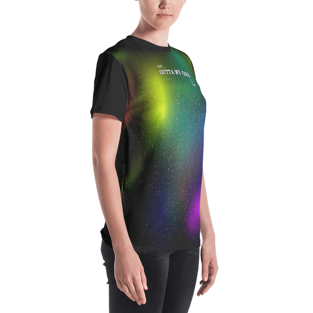 Black - #db3b4e20 - Gritty Girl Orb 600154 - ALTINO Crew Neck T - Shirt - Gritty Girl Collection - Stop Plastic Packaging - #PlasticCops - Apparel - Accessories - Clothing For Girls - Women Tops