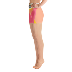 #812a0890 - Mango Orange Cream Strawberry - ALTINO Yoga Shorts