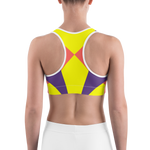#233978b0 - Grape Lemon Watermelon - ALTINO Sports Bra - Summer Never Ends Collection
