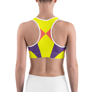 #233978b0 - Grape Lemon Watermelon - ALTINO Sports Bra - Summer Never Ends Collection