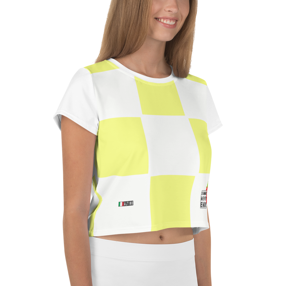 #94e95cb0 - Coconut Pear - ALTINO Crop Tees - Summer Never Ends Collection