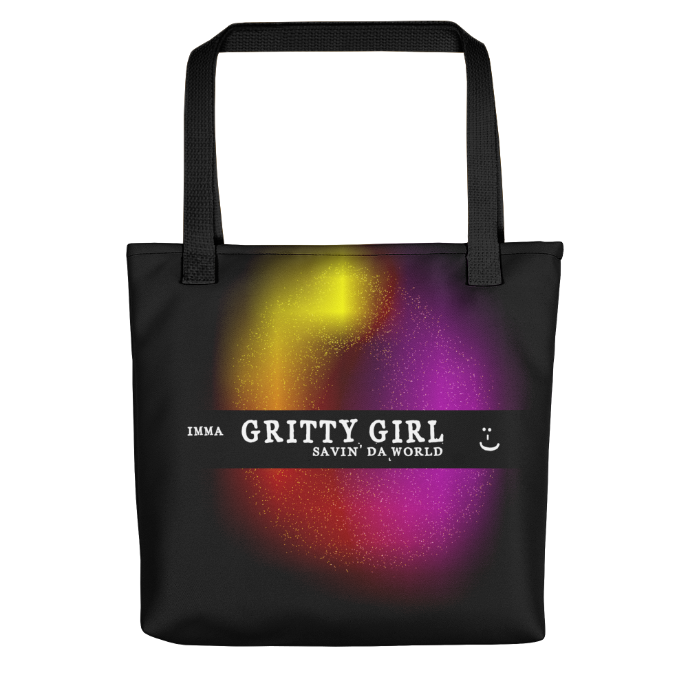#37cdc6a0 - Gritty Girl Orb 515604 - ALTINO Tote Bag - Gritty Girl Collection