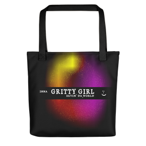 #37cdc6a0 - Gritty Girl Orb 515604 - ALTINO Tote Bag - Gritty Girl Collection