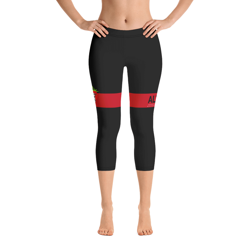 Red - #a15c8ba0 - Cherry - ALTINO Capri - Summer Never Ends Collection - Yoga - Stop Plastic Packaging - #PlasticCops - Apparel - Accessories - Clothing For Girls - Women Pants