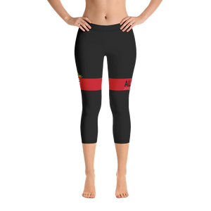Red - #a15c8ba0 - Cherry - ALTINO Capri - Summer Never Ends Collection - Yoga - Stop Plastic Packaging - #PlasticCops - Apparel - Accessories - Clothing For Girls - Women Pants