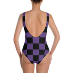 #97692f00 - Grape Black - ALTINO One - Piece Swimsuit - Summer Never Ends Collection
