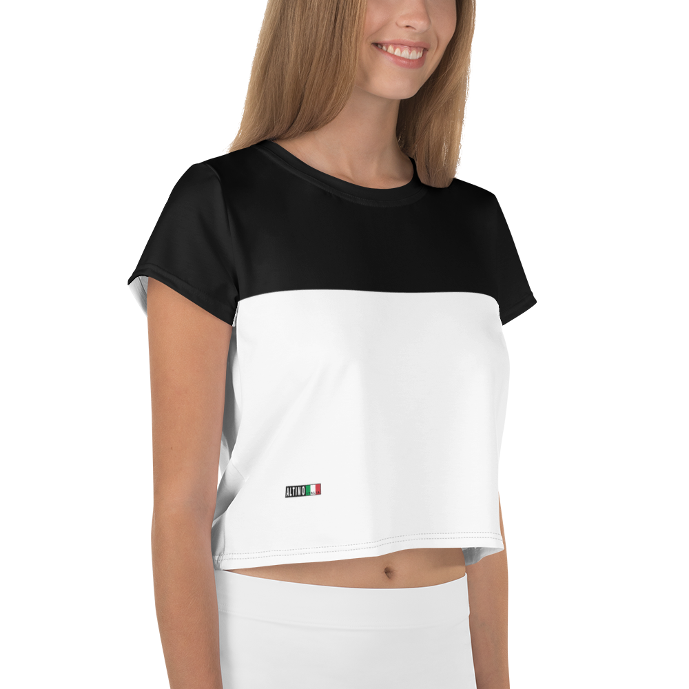 #c7c0e980 - ALTINO Crop Tees - Blanc Collection
