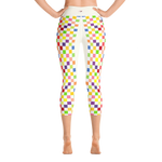 #3e4544b0 - Fruit White - ALTINO Yoga Capri - Summer Never Ends Collection