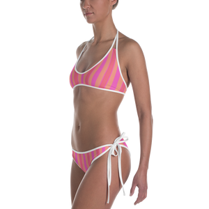 Fuchsia - #67a19790 - Bubble Gum Macchiato Roman Cherry Ocean Blues - ALTINO Reversible Bikini - Stop Plastic Packaging - #PlasticCops - Apparel - Accessories - Clothing For Girls - Women Swimwear