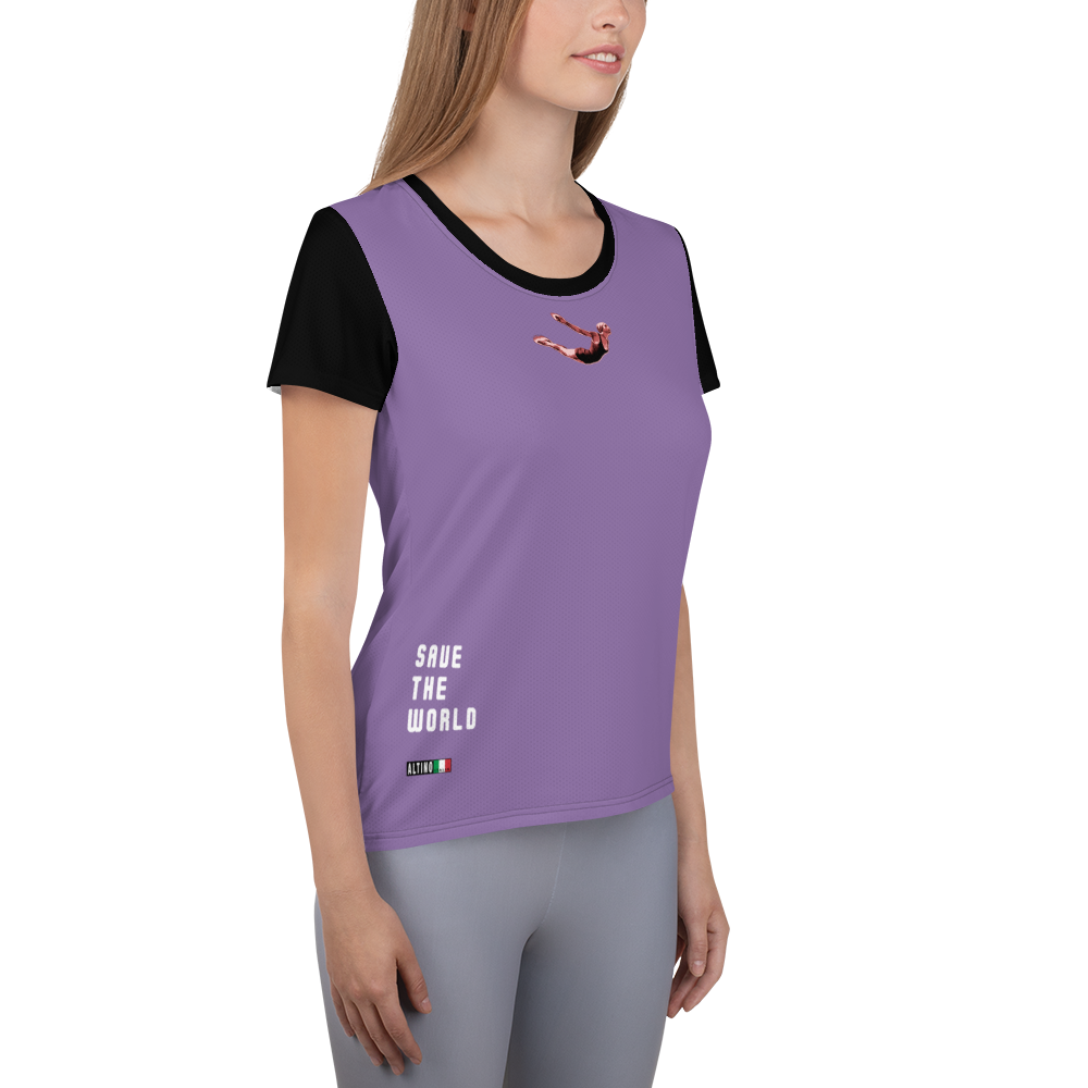 #1ec71580 - Blackberry Gelato - ALTINO Ultimate Yummy Mesh Shirt - Gelato Collection