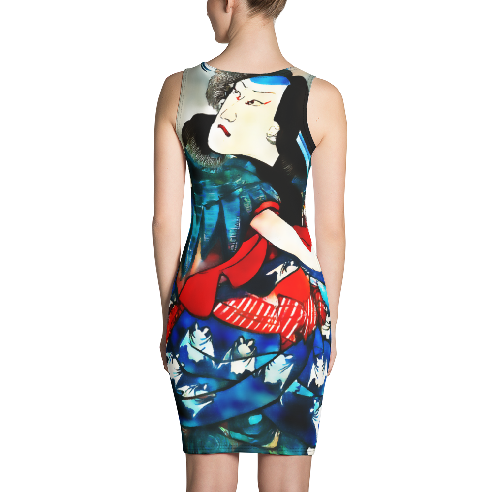 #4efc5400 - ALTINO Senshi Fitted Dress - Senshi Girl Collection