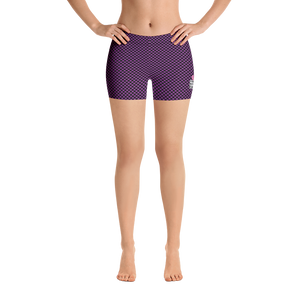 #5cabd2a0 - Grape Black - ALTINO Sport Shorts - Summer Never Ends Collection