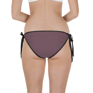 #5a3fb400 - Mulberry And Pistachio - ALTINO Reversible Bikini Swim Bottom