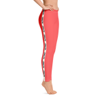 Red - #903ba330 - Grapefruit - ALTINO Leggings - Summer Never Ends Collection - Fitness - Stop Plastic Packaging - #PlasticCops - Apparel - Accessories - Clothing For Girls - Women Pants