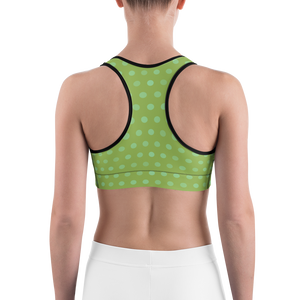 #694ed5a0 - Lime Mint Chocolate Chip Stracciatella - ALTINO Sports Bra
