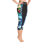 Black - #7a8c52a0 - ALTINO Senshi Yoga Capri - Senshi Girl Collection - Stop Plastic Packaging - #PlasticCops - Apparel - Accessories - Clothing For Girls - Women Pants